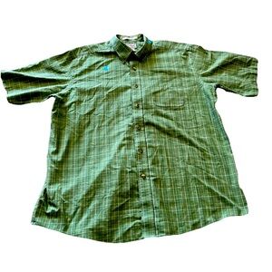 L.L. Bean Olive Check Men's Shirt